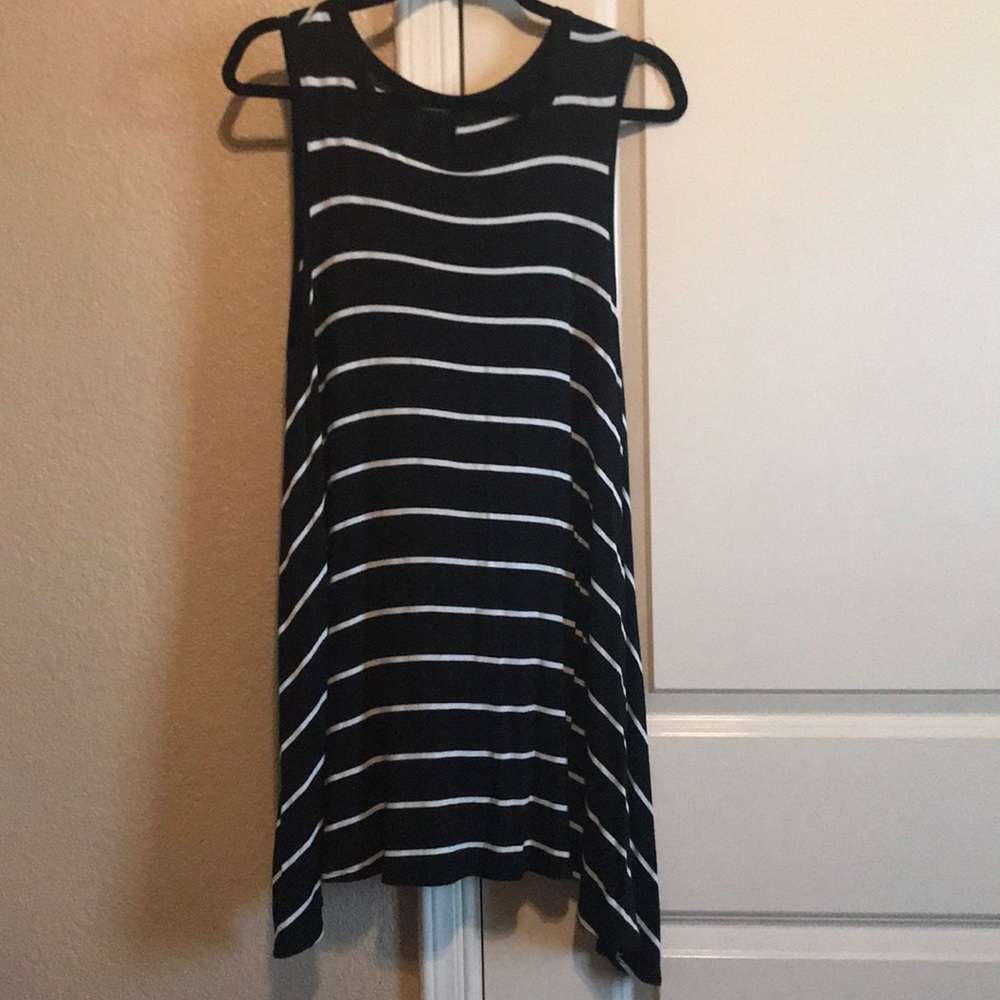 Sleeveless T-shirt dress